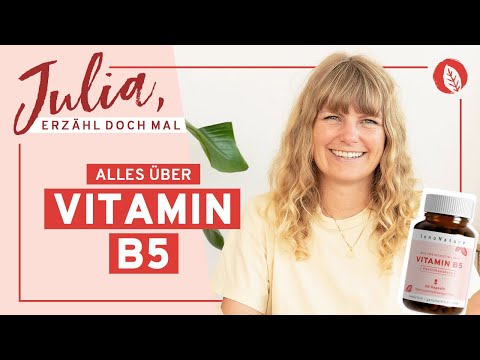 InnoNature I Vitamin B5 Kapseln: Pantothensäure aus Buchweizenkeimlinge