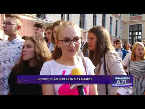 Maramuresul Azi 12 septembrie 2016 P1 - Inceput de an scolar in Maramures