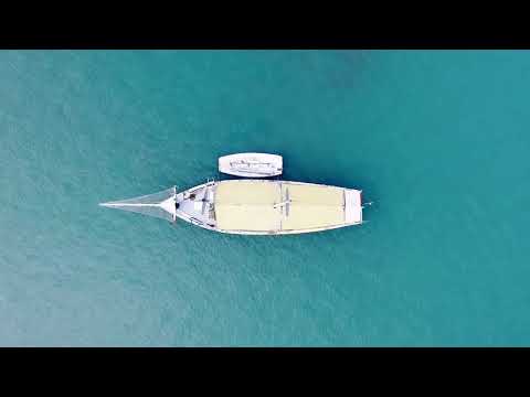 Boat in the Ocean | 8 hours Drifting with Wave Sounds | Sleep, Meditation, ASMR