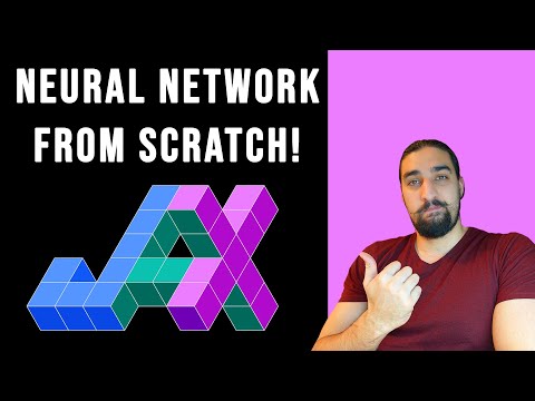Building a Neural Network from Scratch in pure JAX!