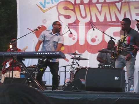 The PJ Morton Band at V103 festival Summer 2009