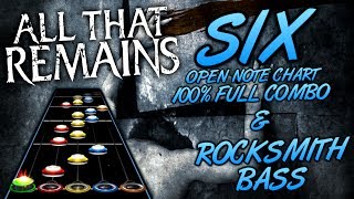 All That Remains - SIX 100% FC + Rocksmith Bass Cover