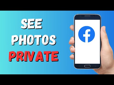 How to View ALL Private Facebook Profile Photos (2023)