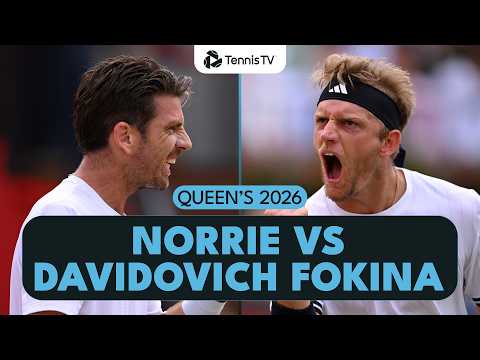 Cam Norrie Faces Alejandro Davidovich Fokina 👊 | Queen's 2026 Highlights