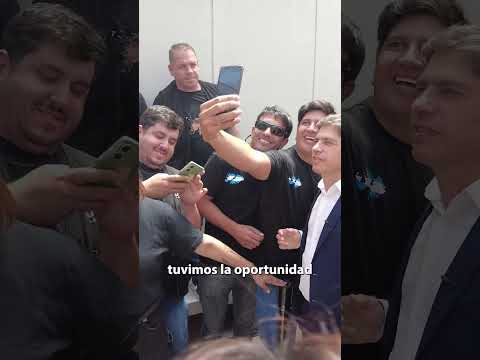 AXEL KICILLOF PRESENTE EN LA INAUGURACIÓN DE LA DELEGACIÓN BURZACO DE TVSALUD