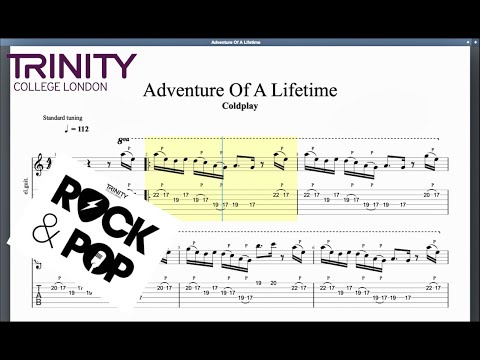 Adventure Of A Lifetime Trinity Grade 6 Guitar