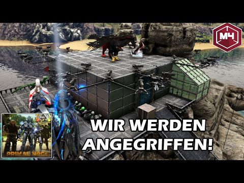 ARK Primalwars Modded - Unsere BASE wird ANGEGRIFFEN! 😨 Drachenschlucht! 😣🦖 (Folge 11)