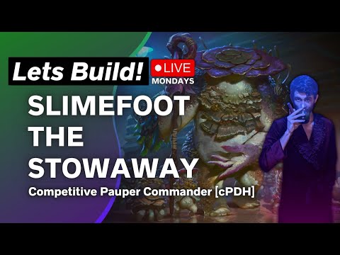 IT'S SLIME TIME! Let's Build cPDH Slimefoot, the Stowaway LIVE!