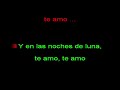 Isabel Pantoja Te Amo Karaoke La Poderosa