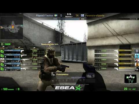 Flipsid3 vs Paranoia Part 2 -  ESEA Intermediate Playoffs
