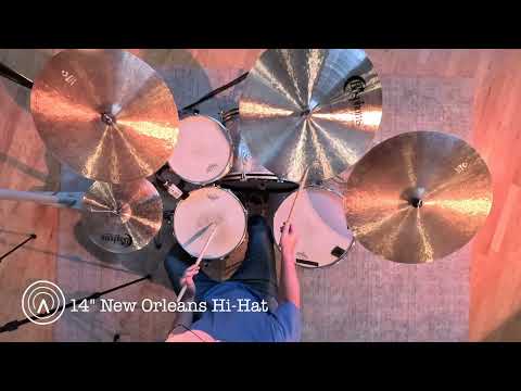 Bosphorus 14" New Orleans Series Hi-Hat Cymbals image 11