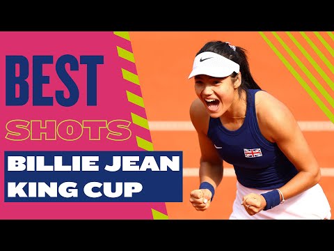 Raducanu UNREAL Forehand & Insane Rally! Best Shots In Billie Jean King Cup 2022! 🎾  GB vs CZR | LTA