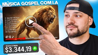 Como Criar Canal Dark de Músicas Gospel com IA e Ganhar Dinheiro no YouTube (passo a passo)