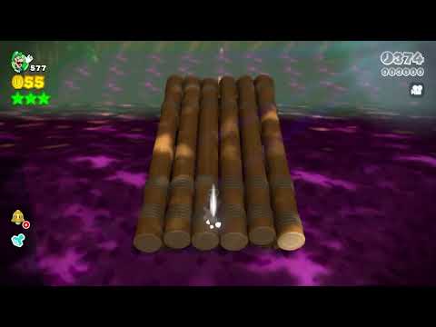 Super Mario 3D World (Switch) 6-4 Itemless Speedrun - Time: 38 (Former WR)