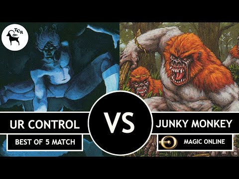 Premodern Ur Control vs Junky Monkey - MTGO Best of 5 Match