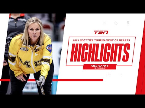 2024 SCOTTIES TOURNAMENT OF HEARTS HIGHLIGHTS: Page Playoff - Homan vs Jones