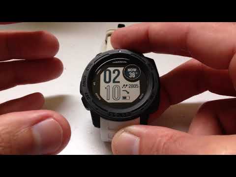 Garmin Instinct - Phone Connection Alert (Turn On/Off)