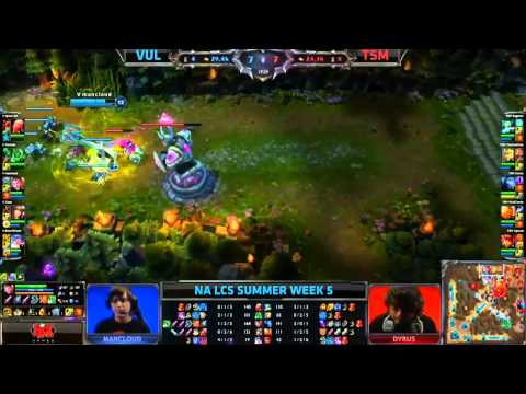 LCS 2013 NA Summer W5D1- VUL vs TSM