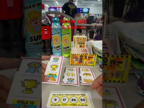 banana split won $1k 😉 #bingo #bingoplayers #bingogames #bingonight #pulltabs #bingoplus