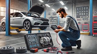 P0562, P2502 Hyundai Accent 2010-2017 System Voltage Low Charging System Voltage Problem