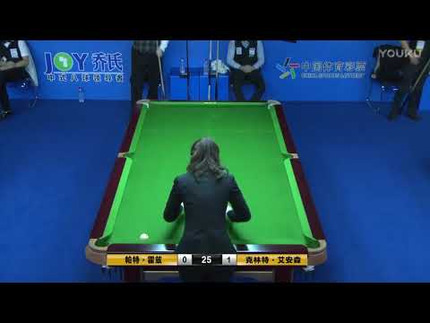 Pat Holtz (UK) VS Clint I'Anson (UK) - 2017 Shijiazhuang Chinese 8 Ball International Open