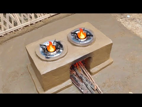 How to make a mud stove || How to make a mud clay stove || How to make a mud clay stove