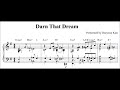 [Ballad Jazz Piano] Darn That Dream (sheet music)