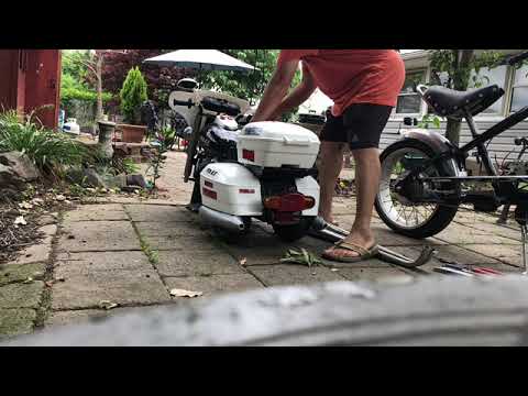 12 Volt Police Motorcycle Converts To Milwaukee 18v