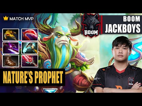 Nature's Prophet Safelane | BOOM.JACKBOYS | NP CARRY IS REALLY FREE MMR | 7.31d Gameplay Highlights