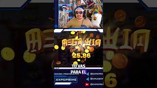 BIG WIN CON EXPOPRIME, GANANDO EN NAVIDAD!! #shorts