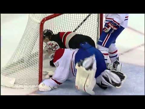 Carey Price Amazing Save Vs Ottawa Senators - 11/04/2011