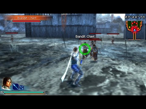Dynasty Warriors: Strikeforce (PSP) Zhao Yun 35 Hit Combo