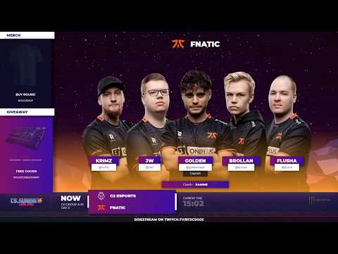 G2 vs Fanatic (Nuke) Map 1 - CS Summit 6 Online EU Group Stage (2020)