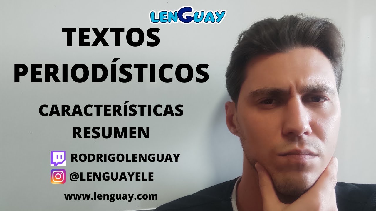 Watch Textos periodísticos Comentario de texto tipos de texto tipología textual Selectividad EVAU PEVAU Now Textos periodísticos Comentario de texto tipos de texto tipología textual Selectividad EVAU PEVAU