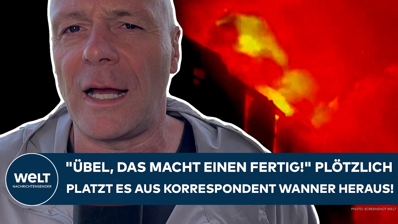 PUTINS KRIEG: "Ja, es war, um auf deine Frage zu antworten, übel" Brutal! Neuer Raketenhagel schockt
