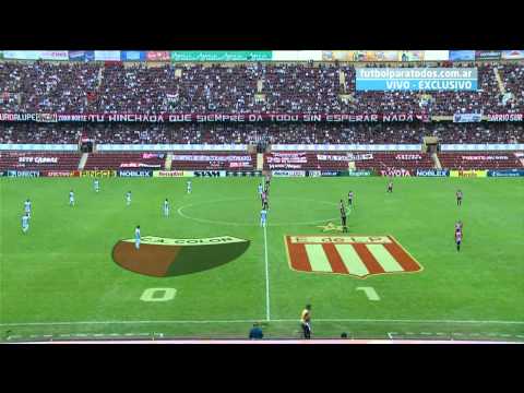 Fútbol en vivo. Colón - Estudiantes. Fecha 17. Torneo Final 2014. Fútbol Para Todos.