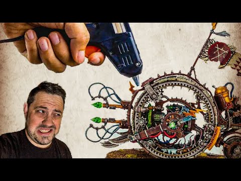 Warhammer Mini SAVED from HOT GLUE