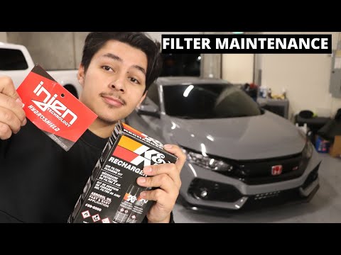 INJEN HYDROSHIELD AND K&N FILTER RECHARGER FOR MY PRL INTAKE
