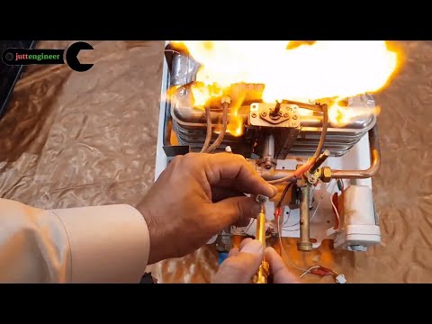 How gas geyser work