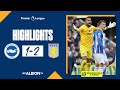 PL Highlights: Albion 1 Aston Villa 2