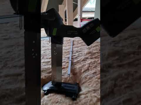 Dachdämmung mit Dämmstoffsäge (Festool ISC 240 EB - unbezahlte Werbung)
