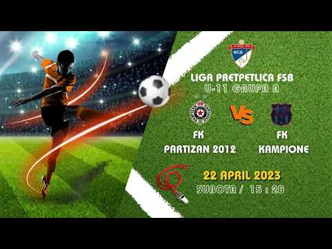FK PARTIZAN 2012 - FK KAMPIONE 2011  3:1