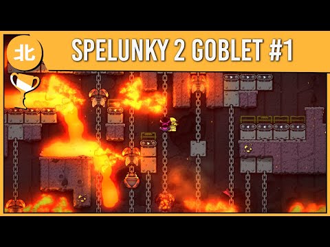 How Far Can We Make It? | Spelunky 2 (Golden Goblet: Day 1)
