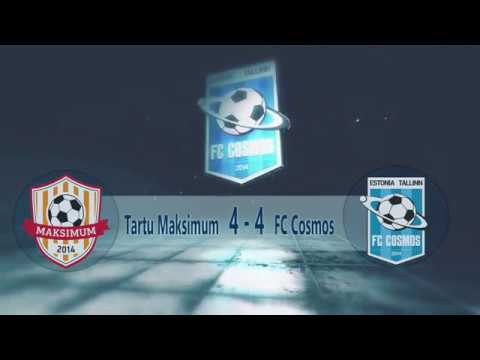 ROUND 5  Tartu Maksimum  4 - 4  FC Cosmos youtube