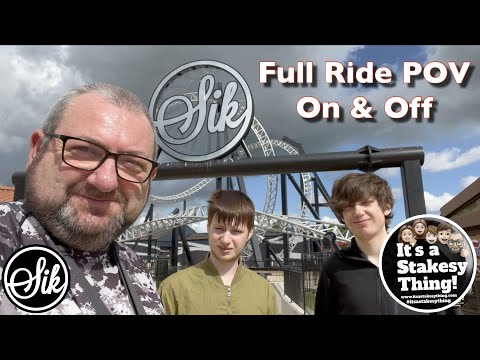 Sik Full Ride POV on & Off Ride at Flamingo Land June 2023 #itsastakesything