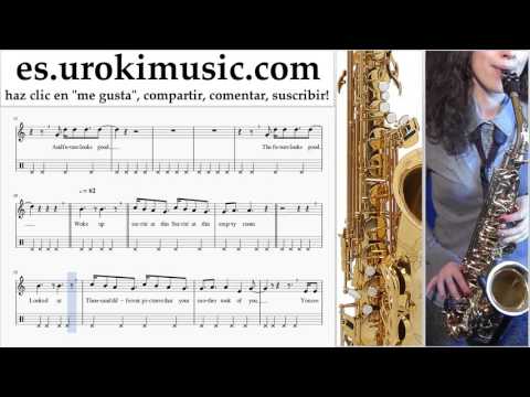Tutorial de Saxofon (tenor) OneRepublic - Future Looks Good Parte#2 um-927