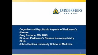 Cognitive and Psychiatric Aspects of Parkinson's Disease | 2019 Udall Center Research Symposium