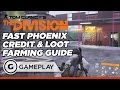 Fast Phoenix Credit and Loot Farming Guide in The Division