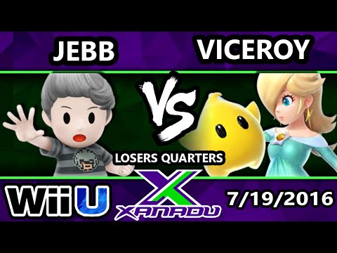 S@X 159 - AOH Jebb (Lucas) Vs. Viceroy (Rosalina) SSB4 Losers Quarters - Smash Wii U - Smash 4