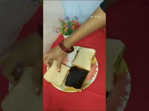 How to make Bared chocolate sandwich#viralvideos#trending#youtubeshorts#Asra'Kitchen